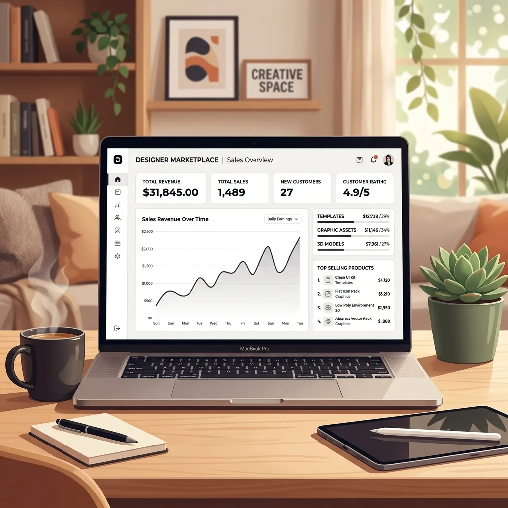 Envato i Creative Market: Kako prodavati digitalne dizajne i animacije